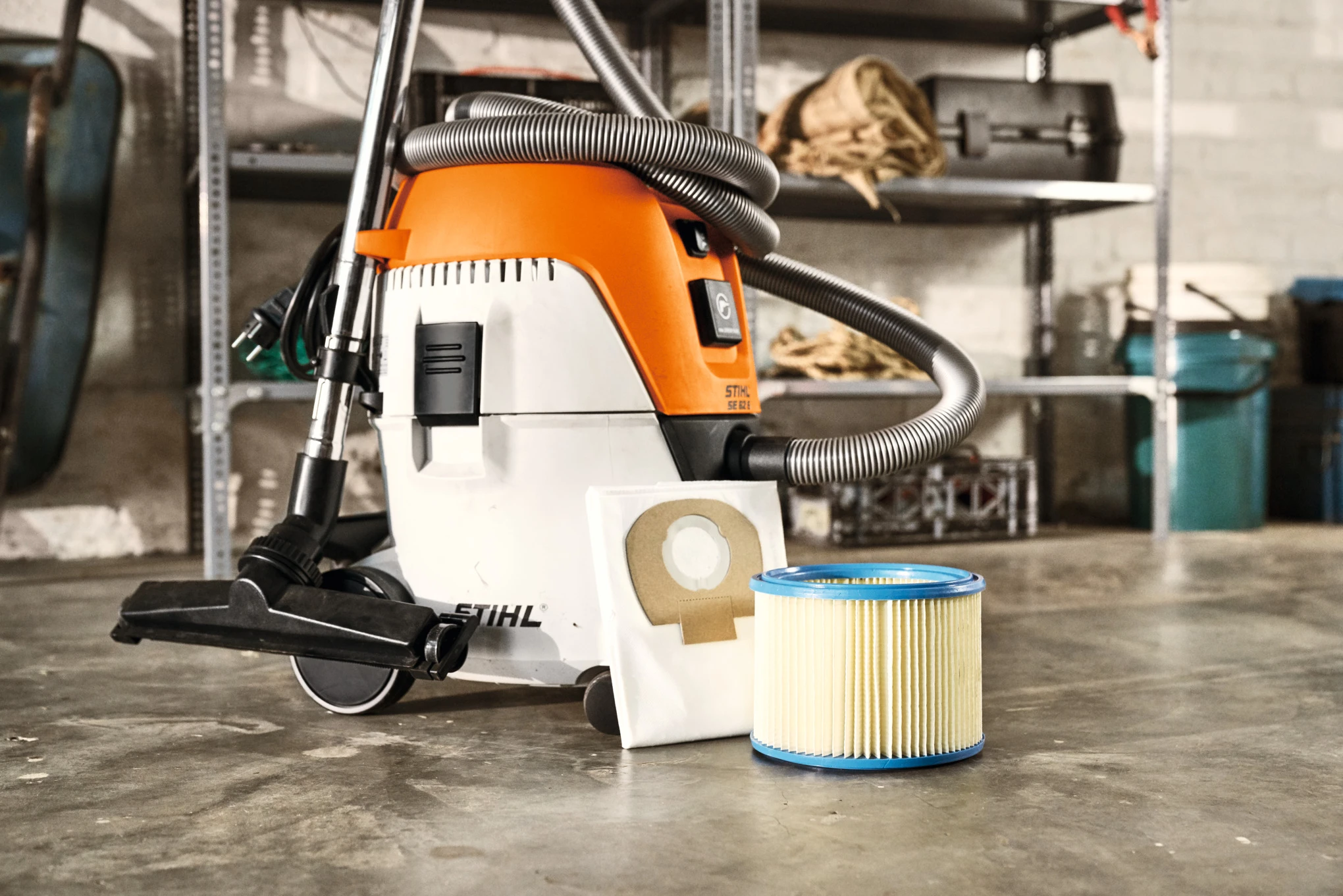 Stihl SE 62 Electric Vacuum Cleaner 3 Stihl SE 62 Electric Vacuum Cleaner