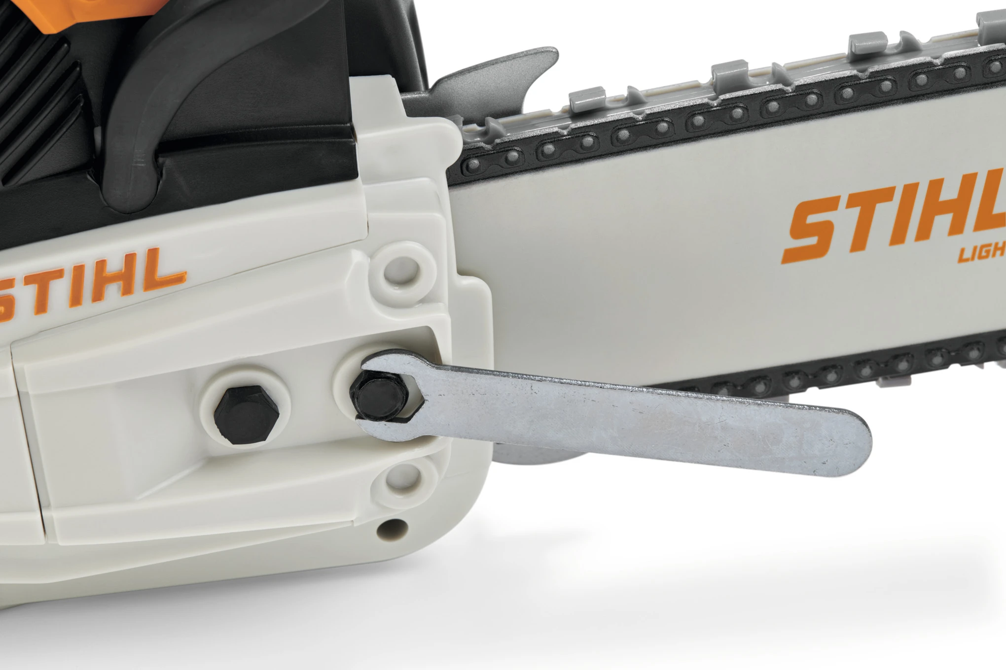 Stihl Children's Battery-operated MS 500i Toy Chainsaw 8 Stihl Children's Battery-operated MS 500i Toy Chainsaw - Image 6