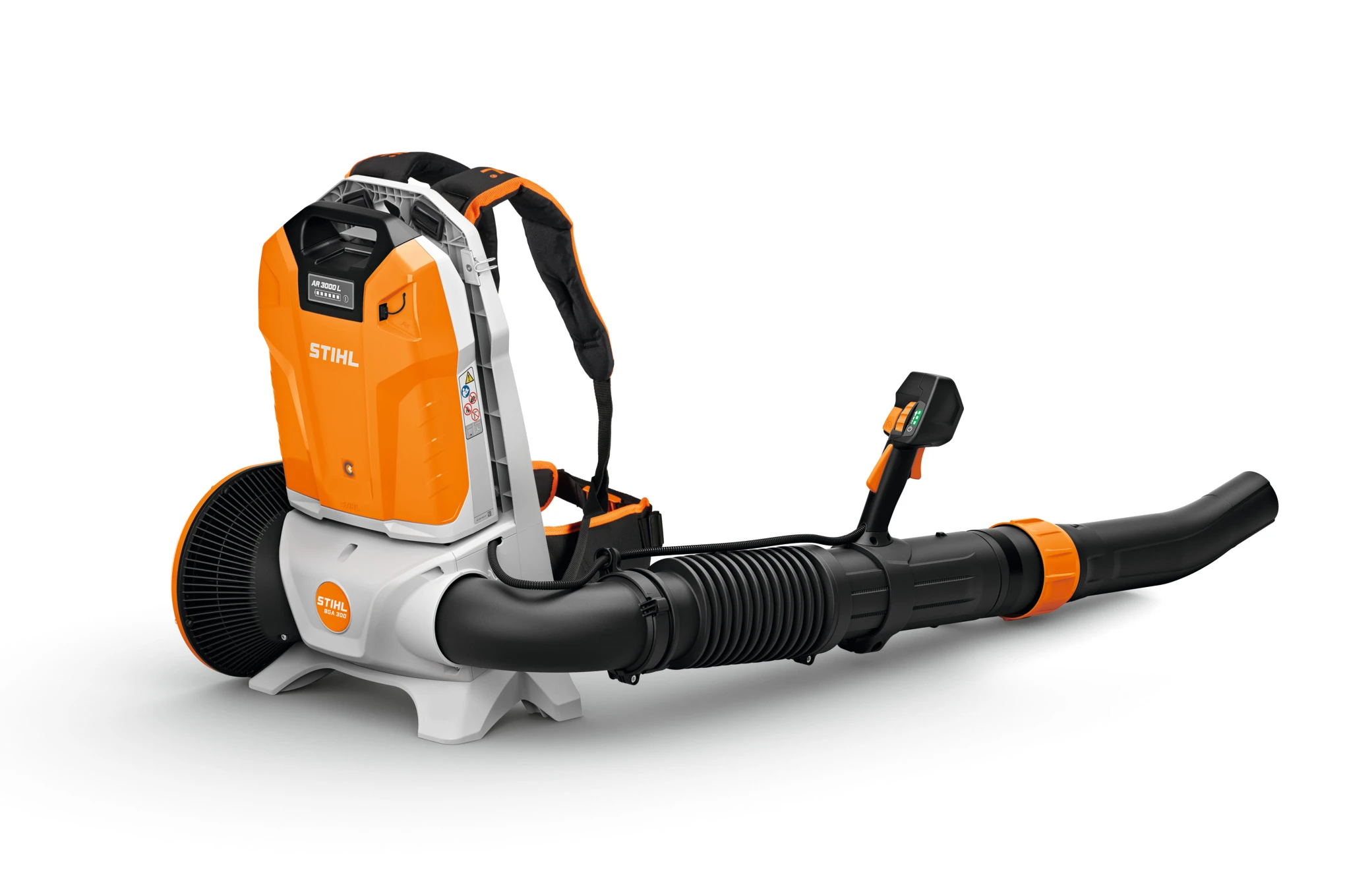 Stihl BGA 300 Cordless Backpack Blower - AP System 3 Stihl BGA 300 Cordless Backpack Blower - AP System