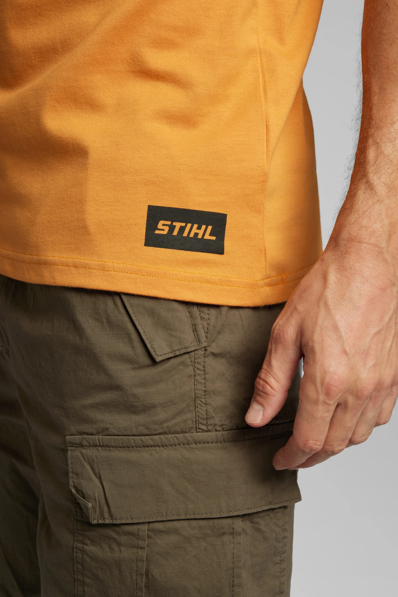 Organic STIHL T-shirt - Orange 4 Organic STIHL T-shirt - Orange - Image 2
